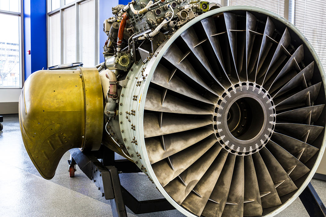 Rolls Royce Case Study - Close-up of a Jet Engine